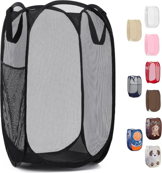 Handy Laundry Collapsible Mesh Pop Up Hamper